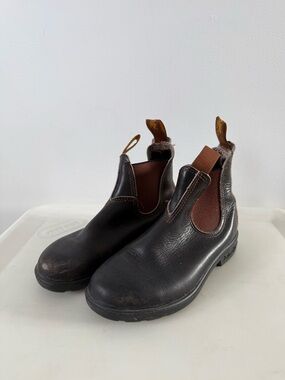 Blundstone Chelsea Boots Walnut Brown Leather Women’s Size 6.5